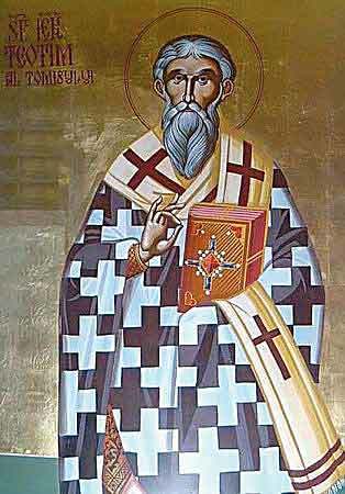 Sfantul Teotim, Episcopul Tomisului; Pomenirea mortilor