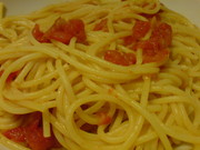 Spaghetti med vitlök