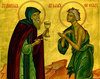 Sfanta Maria Egipteanca - icoana liturgica a...