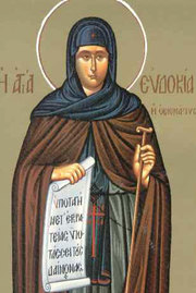 Sfanta Mucenita Evdochia (Canonul cel Mare)