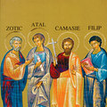 Sfintii Zotic, Atal, Camasie si Filip