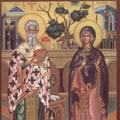 Sfantul Ciprina si Sfanta Justina