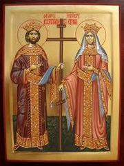 Sfintii Imparati Constantin si Elena, in traditia poporului Roman