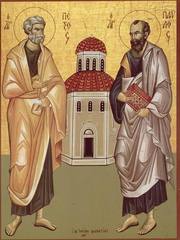 Sfintii Apostoli Petru si Pavel – adevaratii teologi si aparatori ai Bisericii lui Hristos