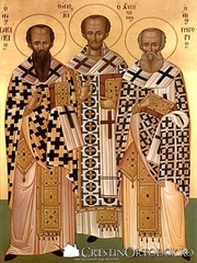 Sfintii Trei Ierarhi - aparatori ai dreptei credinte
