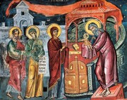Intalnirea lui Hristos cu Simeon, implinirea unei proorocii