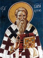 Sfantul Tarasie, patriarhul Constantinopolului