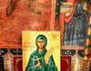 Procesiune la Patriarhie cu vesmantul Sfintei Parascheva