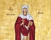 Moastele Sfintei Mucenite Tecla, aduse la Iasi cu ocazia hramului Sfintei Cuvioase Parascheva