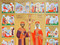Constantin cel Mare si mama sa, Elena - Sfinti Imparati si Intocmai cu Apostolii 