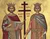 Sfintii Mari Imparati si intocmai cu Apostolii Constantin si mama sa, Elena