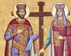 Sfintii Imparati Constantin si Elena sunt...