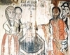 Biserica de lemn din Baita - Hristos si femeia samarineanca la fantana 