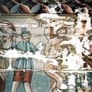 Biserica de lemn din Borza - Biciuirea lui Iisus 