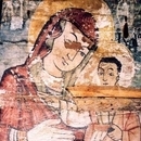 Biserica de lemn din Porumbeni - Fecioara Maria cu Pruncul 