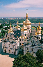 Lavra Pecerska din Kiev - cerul din adancuri