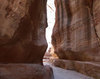 Petra - Siq-ul sapat in piatra al Iordaniei