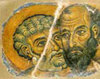 Sfintii apostoli Petru si Ioan la mormant