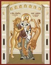 Sfantul Mucenic Ignatie, purtatorul de Dumnezeu-Teoforul
