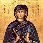 Sfanta Mucenita Eugenia; (Ajunul Craciunului)