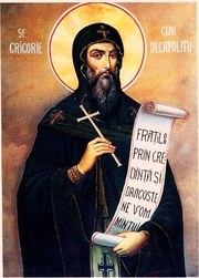 Sfantul Grigorie Decapolitul de la Manastirea Bistrita-Valcea
