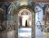Manastirea Probota - Privire din naos 