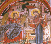 Buna Vestire in iconografia ortodoxa