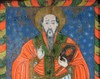 Sfantul Haralambie in pictura populara pe sticla