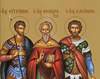 Sfintii Mucenici Eutropiu, Cleonic si Vasilisc