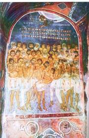 40 de mucenici, in Sevastia Armeniei; Sambata mortilor - Mosii de iarna