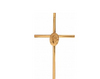 Crucifix de metal pentru sicriu