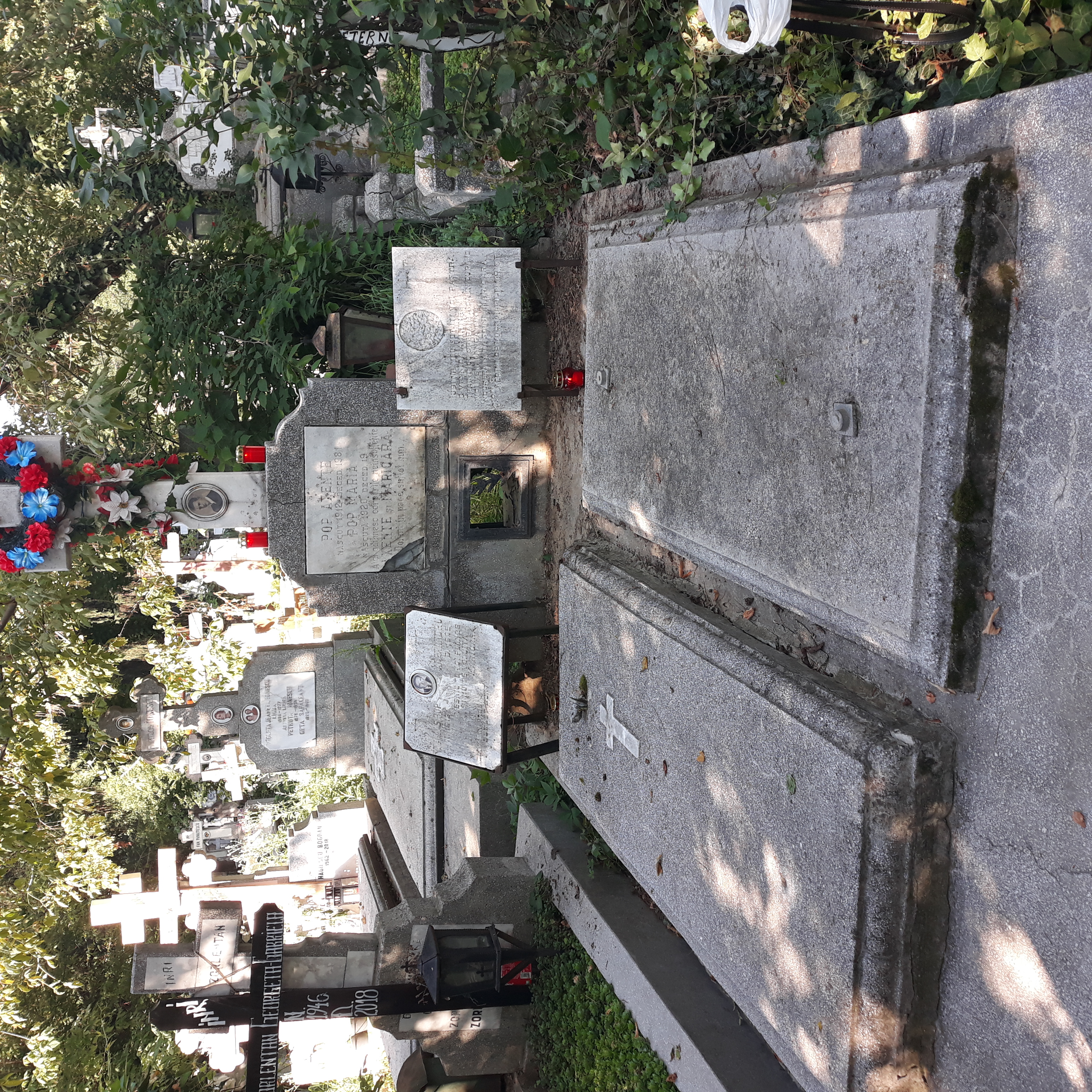 Vând 2 locuri de veci în Cimitirul Sfânta Vineri.